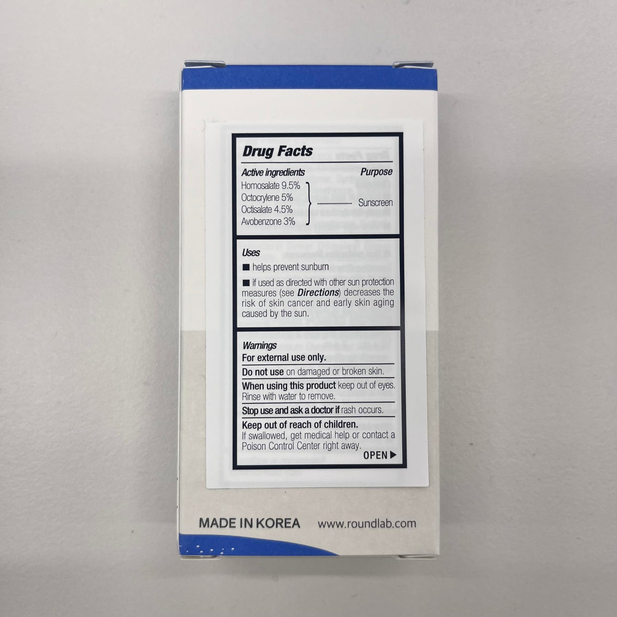 ROUND LAB sun stick in beach bag showing outdoor protection and convenience