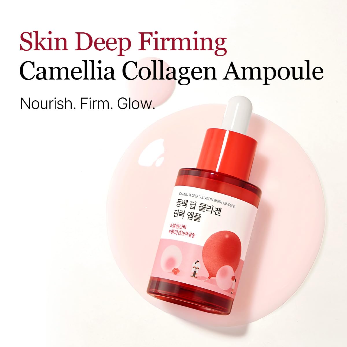 ROUND LAB dropper dispensing ampoule highlighting precise application benefit
