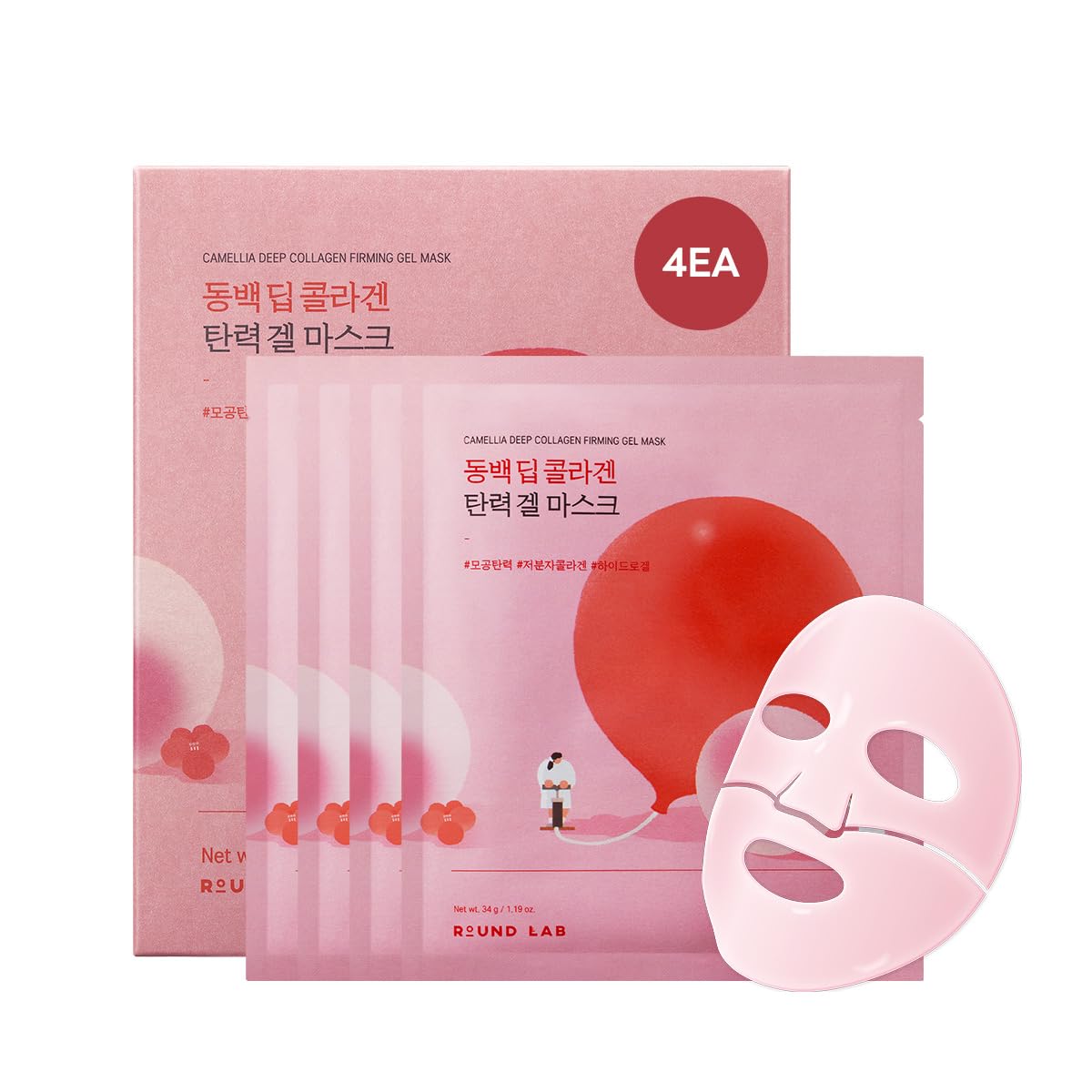 ROUND LAB front packaging showing product name and benefits