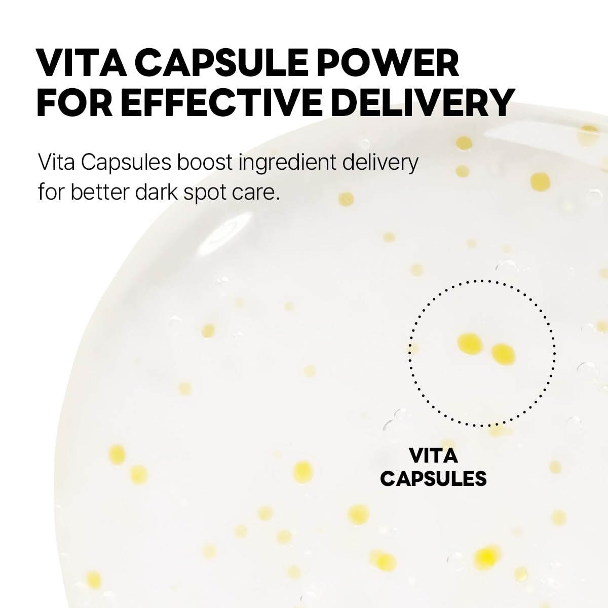 ROUND LAB vita capsule cross-section illustrating antioxidant and glutathione boost