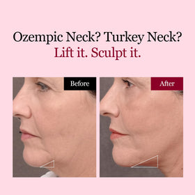 ROUND LAB mask in hand to show size and practical, easy application