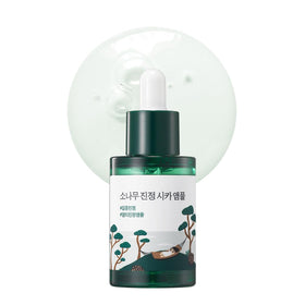 ROUND LAB front packaging showing ampoule bottle and branding for calm skin