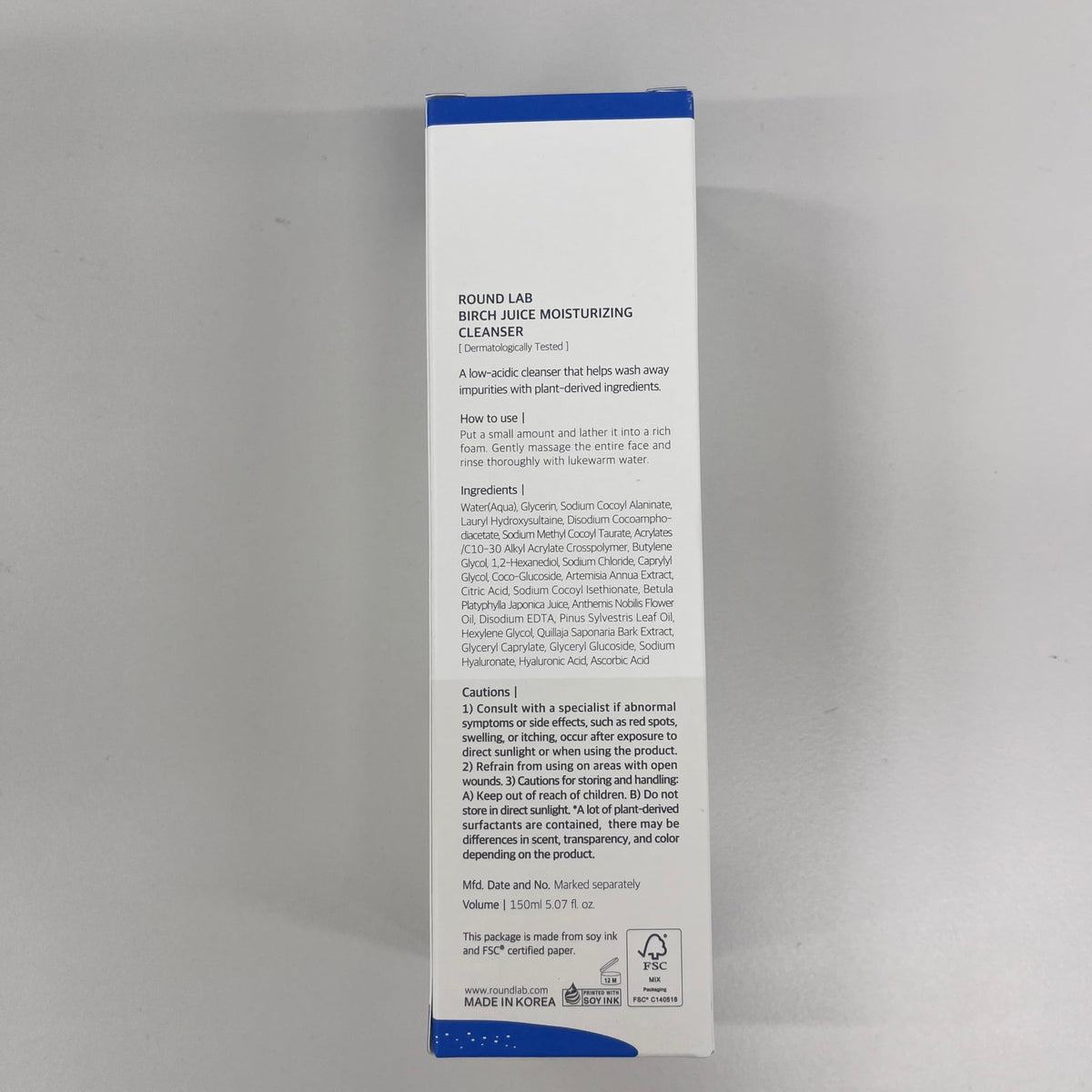ROUND LAB with moisturizing cream duo showing pairing for sealed-in hydration benefit