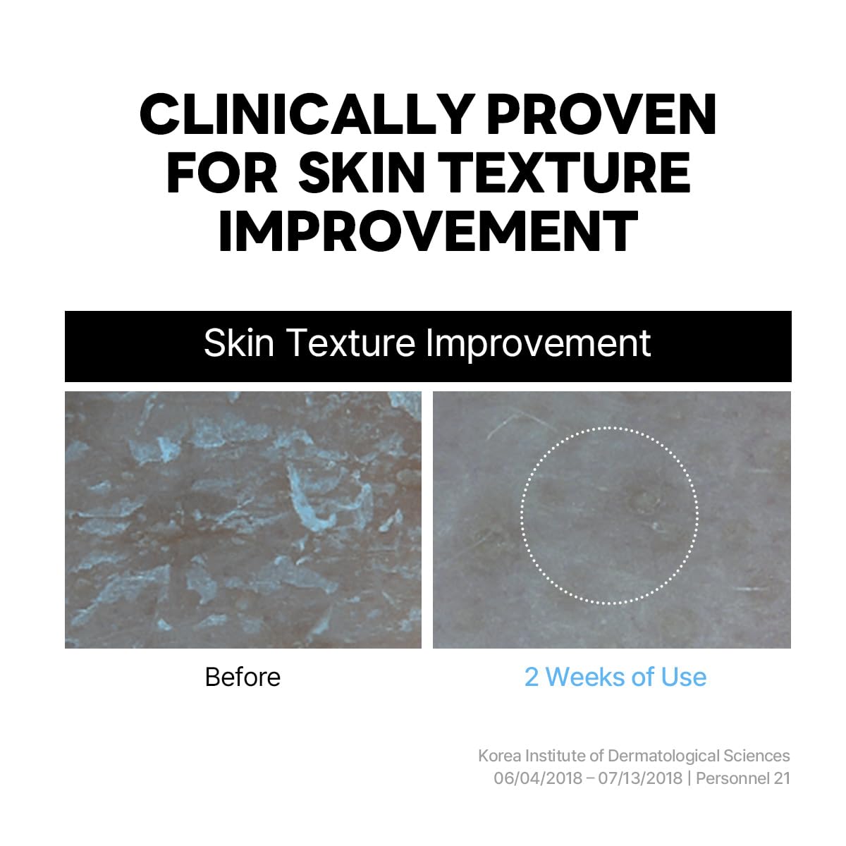 ROUND LAB ingredients label view highlighting ceramide and repair-focused benefits