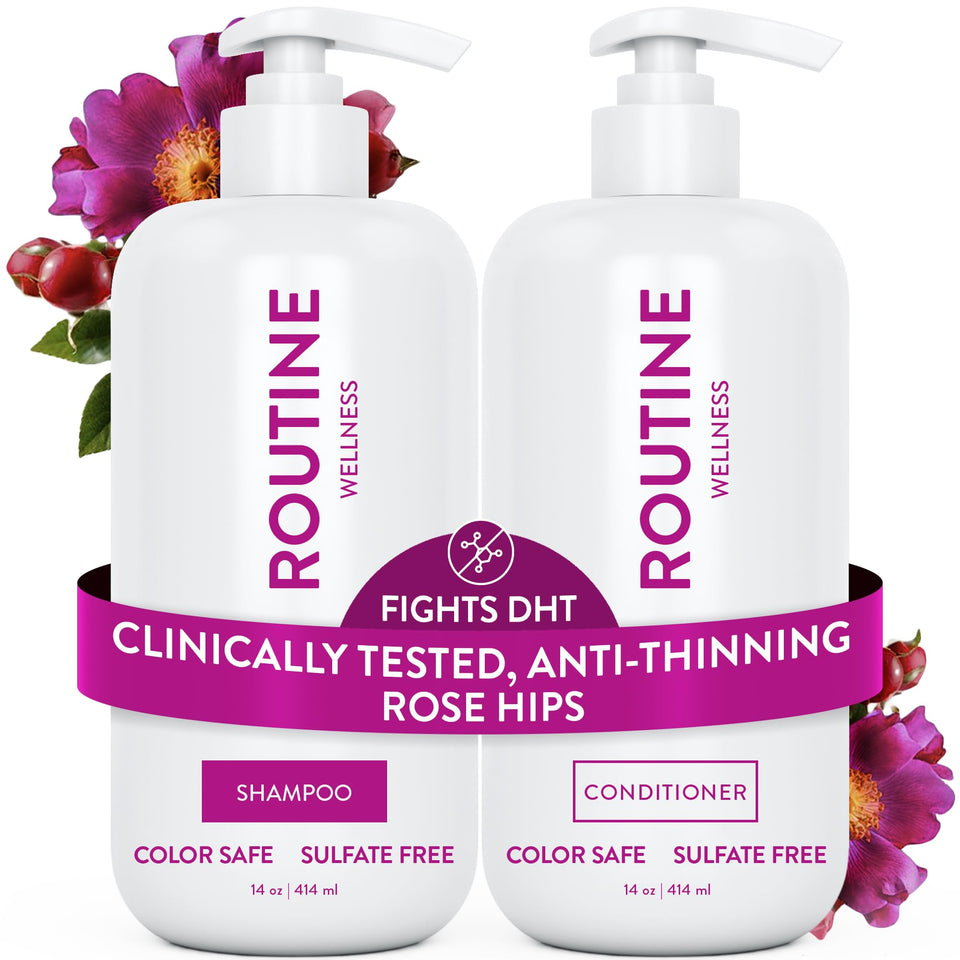 Routine Wellness duo front packaging shows full set and benefits
