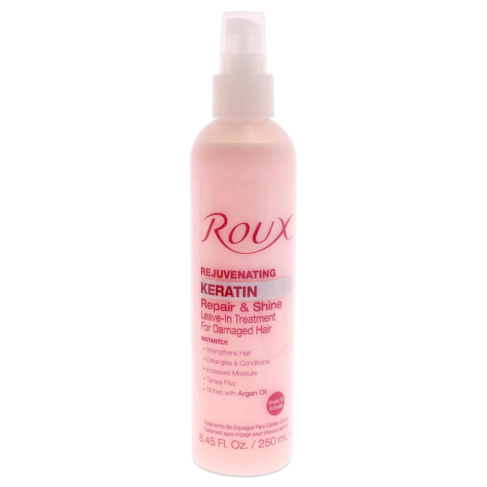 Roux bottle front packaging showing product label and size, conveys nourishing treatment