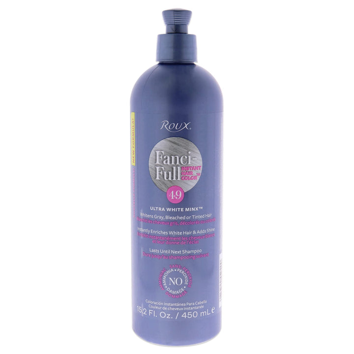 Roux White Minx front packaging shows product label and size for easy selection