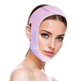 ROWMATE front view of purple V line strap showing design and branding benefit