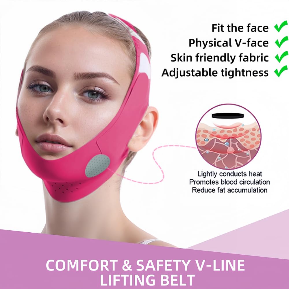 ROWMATE mask in use while reading to maintain skin tightness