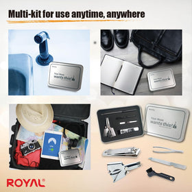ROYAL Birdie kit in travel pouch showing portability and convenience