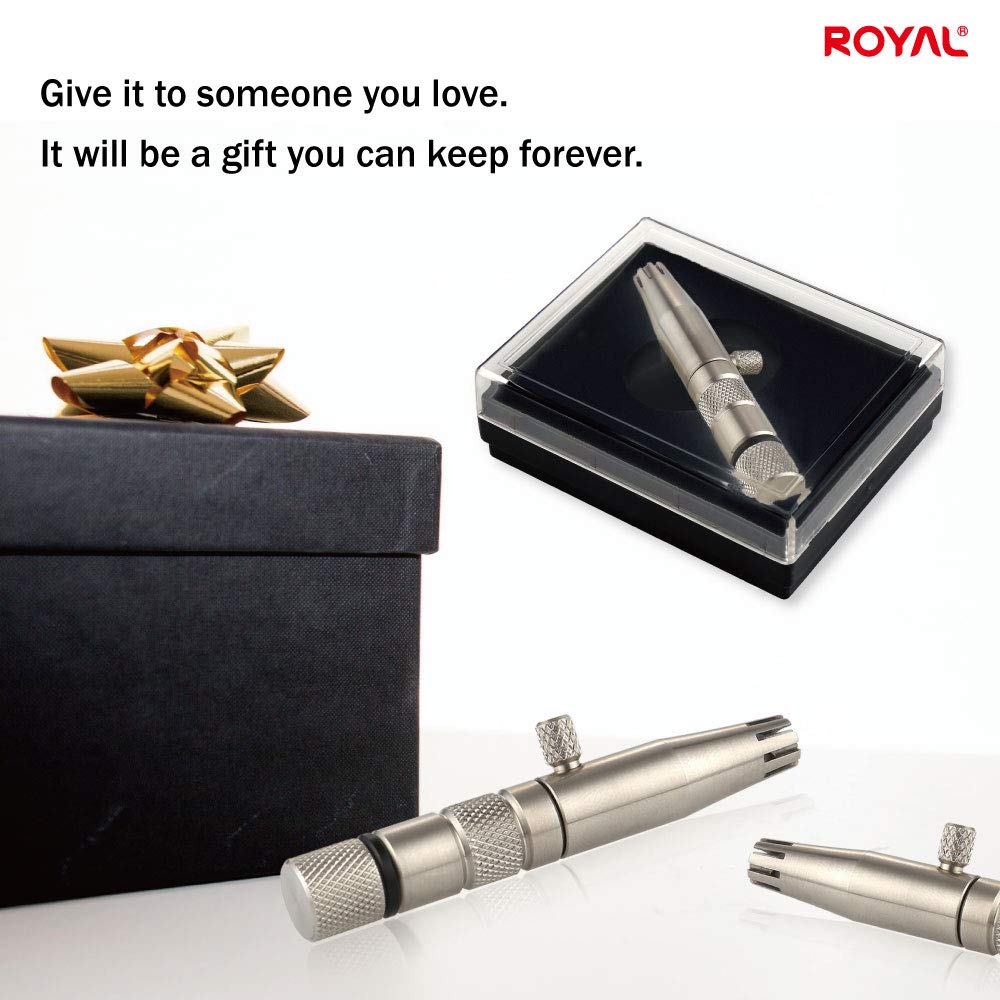 ROYAL ET-3 stainless steel body detail demonstrating durability