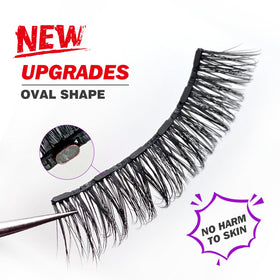 royaomis applicator placing lashes for easier precise application