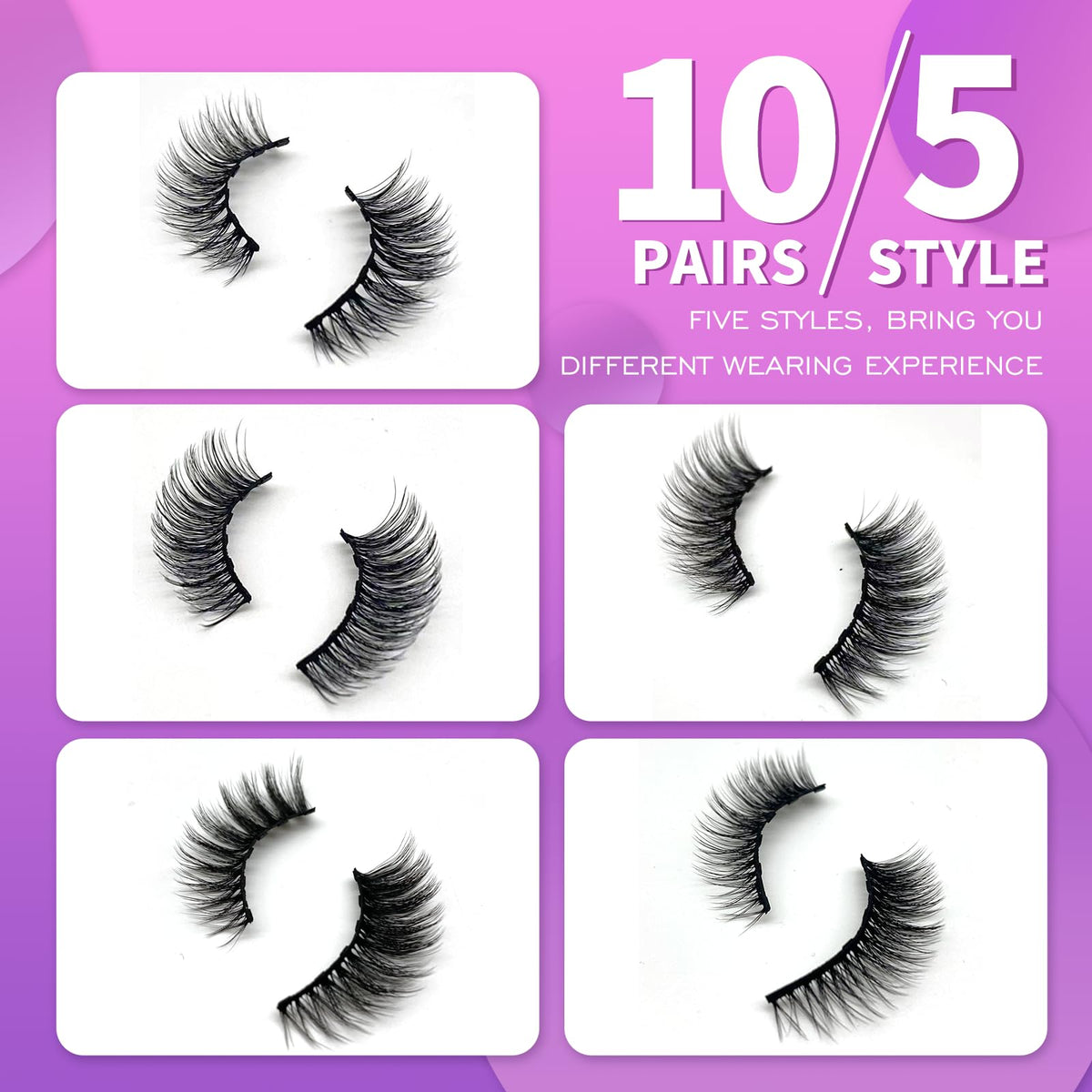 royaomis styled model wearing cat-eye lashes for subtle lift