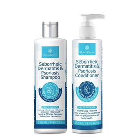 Roycederm front packaging showing both bottles and benefits