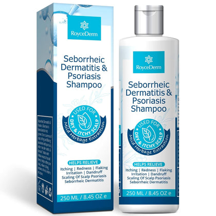 Roycederm front packaging showing clear product benefits and brand
