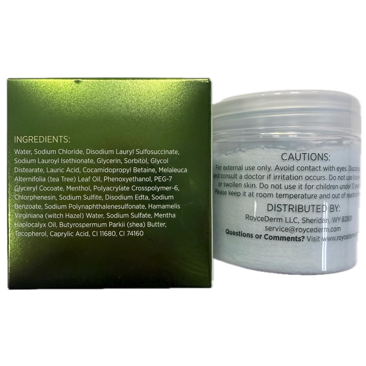 Roycederm lifestyle bathroom setting illustrating ritual and fresh scalp
