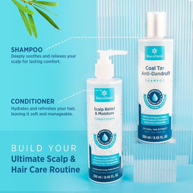 RoyceDerm in shower with towel highlighting everyday routine benefit