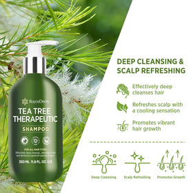 Roycederm pump and label close-up highlighting active ingredients