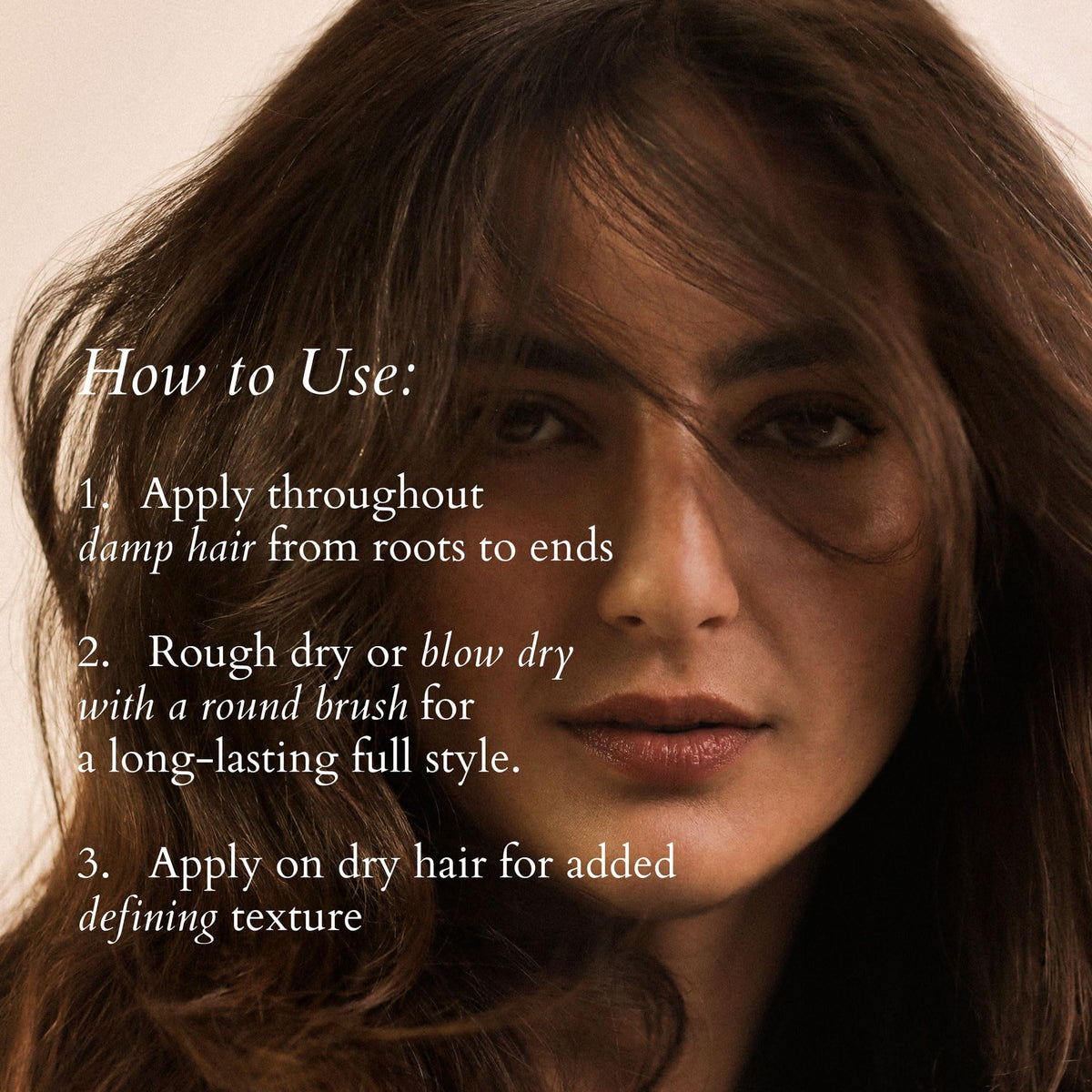 RŌZ spritz on dry hair creating instant texture and separation