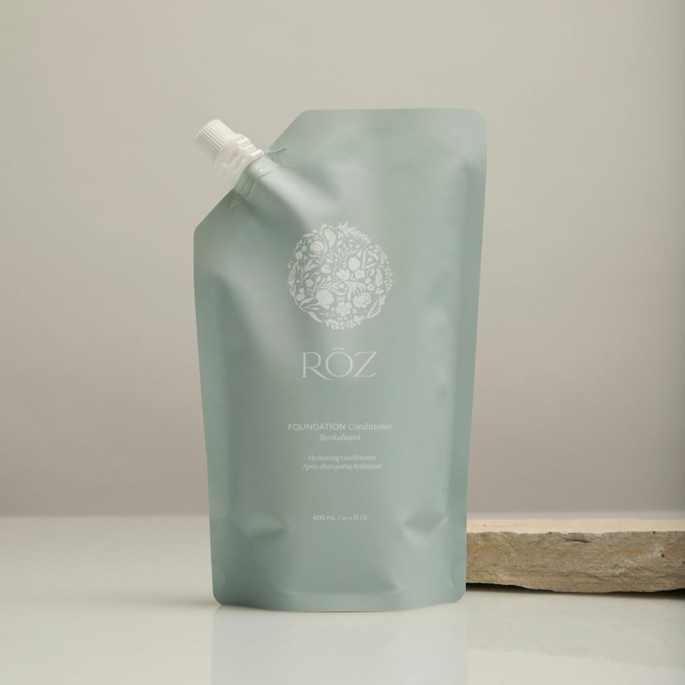 RŌZ conditioner texture close-up highlighting ceramides and smoothness