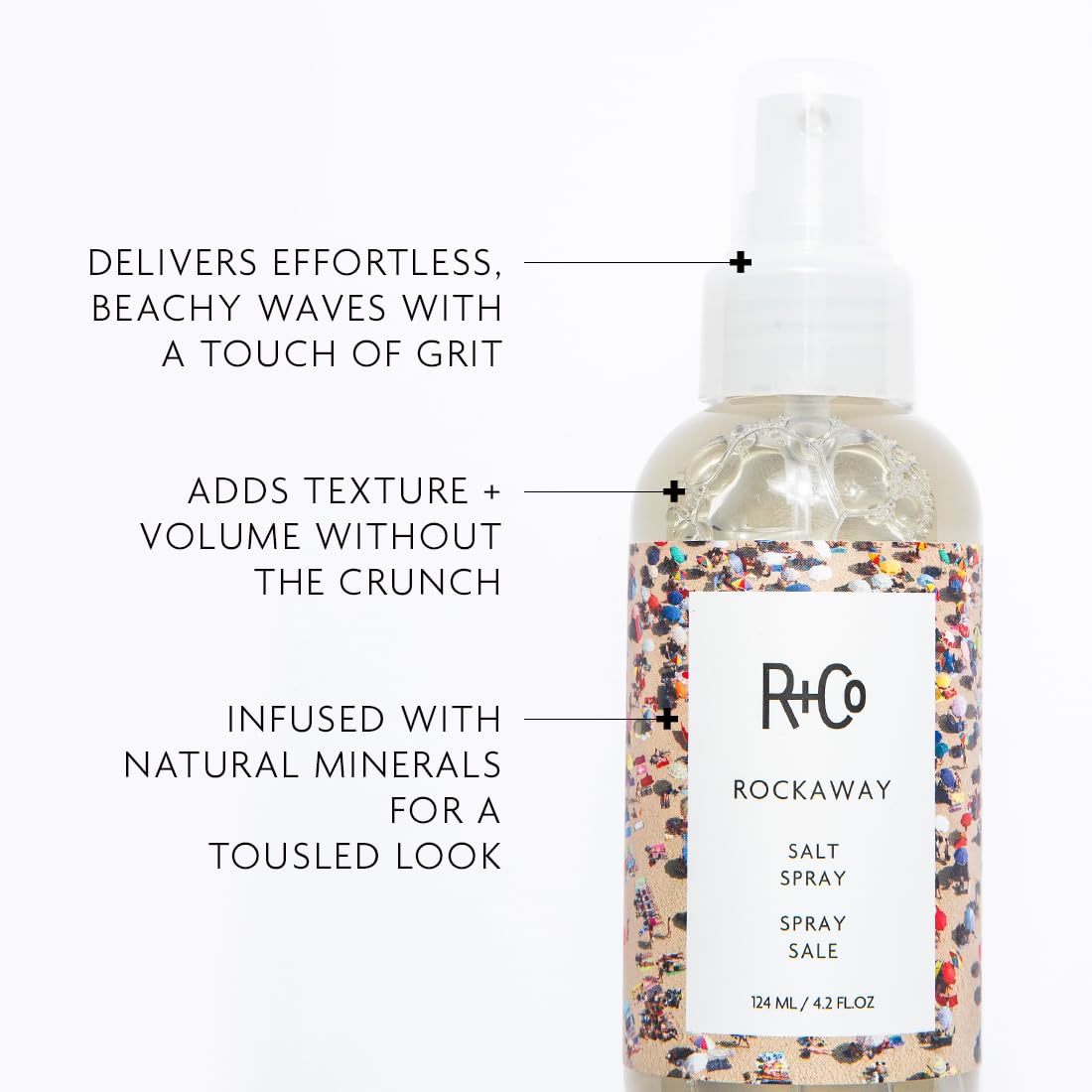 R+Co Rockaway closeup spray nozzle demonstrating easy application