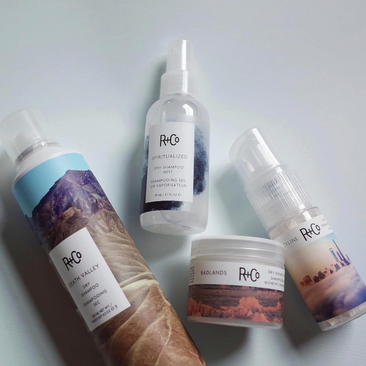 R+Co Skyline before and after shot revealing increased volume and cleaner-looking hair