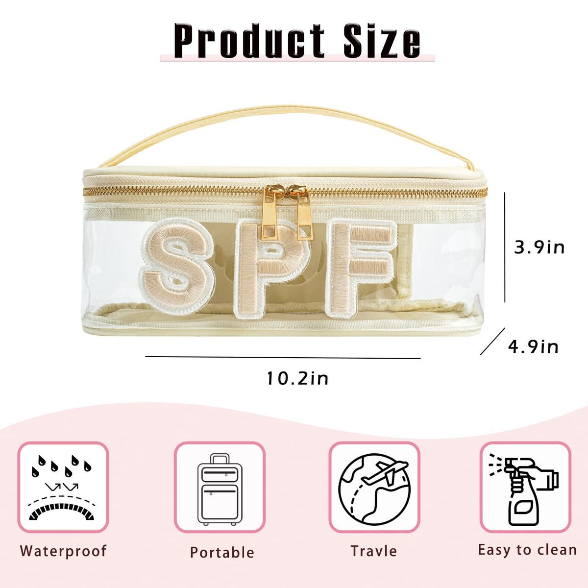 RSRSLEII gold-plated metal zipper detail for smooth opening