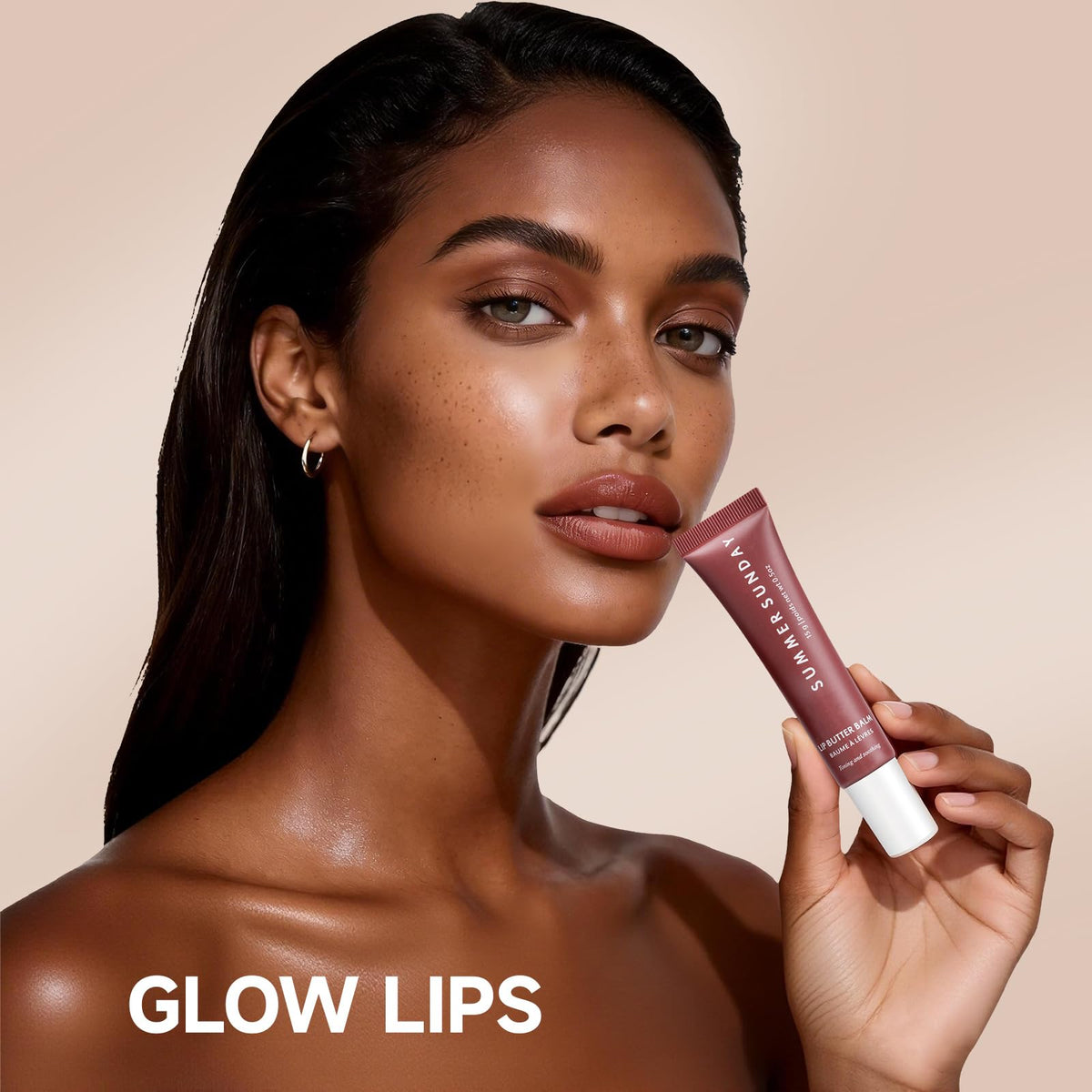 RTTTHEL lip balm in a purse lifestyle shot showing quick on-the-go hydration