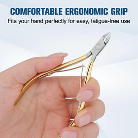 RTTTHEL in-use trimming cuticle in salon, clean results benefit