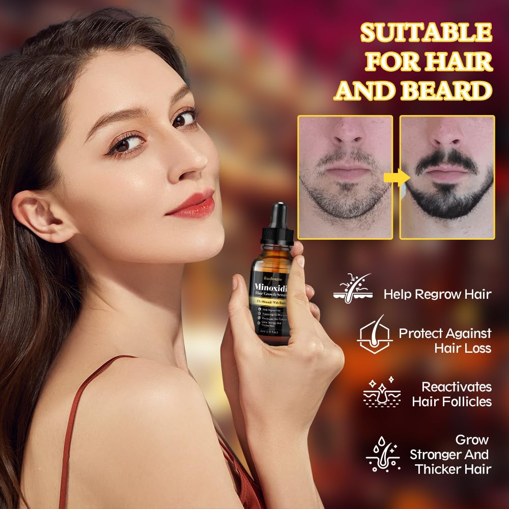 Ruahouine serum texture poured on hand showing lightweight, fast-absorbing consistency