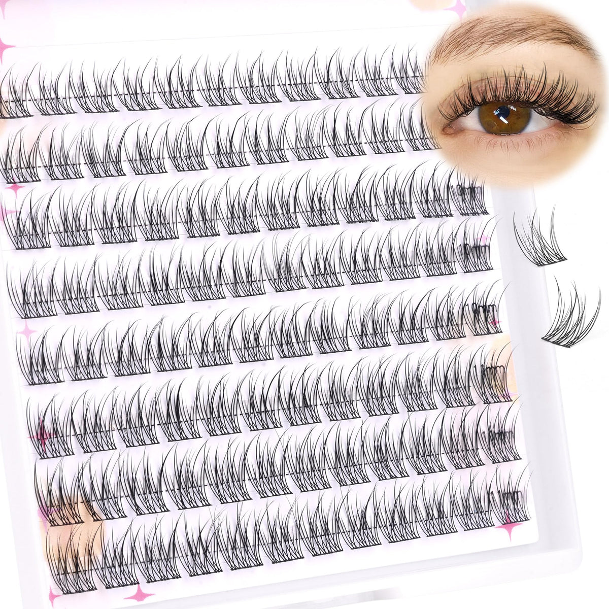 Ruairie front packaging showing 96pcs kit and mixed lengths for convenience