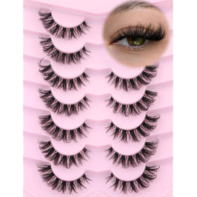 Ruairie front packaging shows seven pairs and benefits of natural look