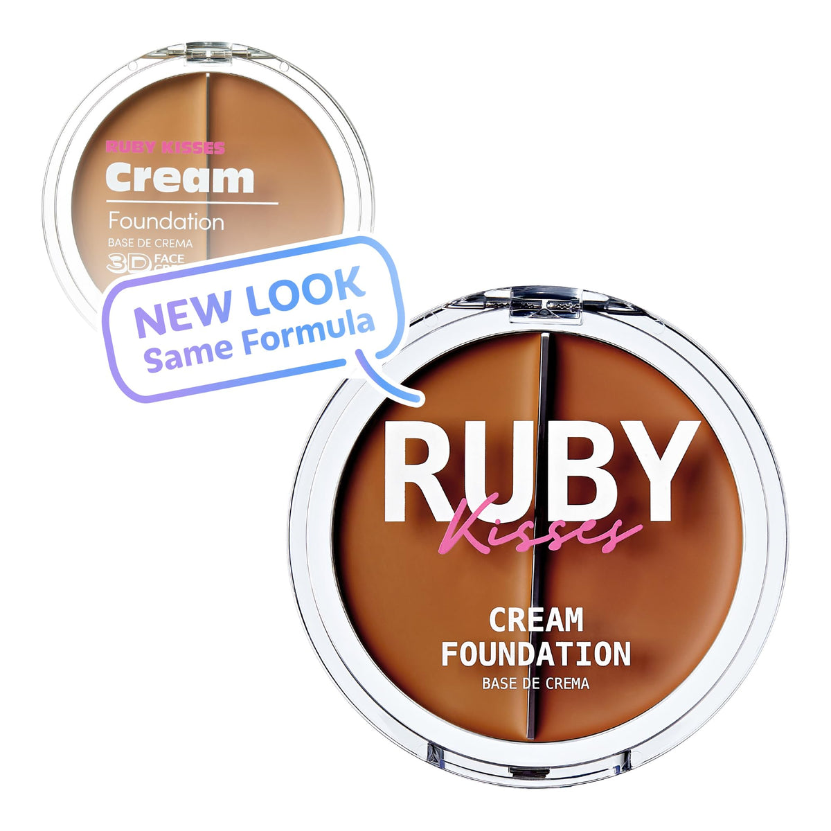 Ruby Kisses creamy texture close-up highlighting blendability benefit