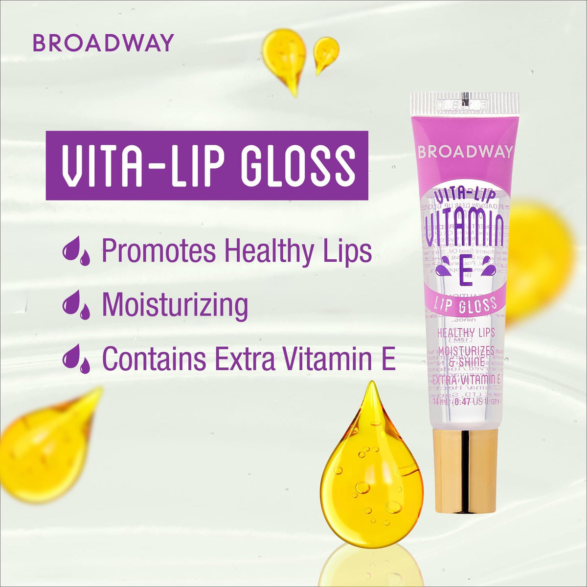 Ruby Kisses in hand scale showing compact gloss size for on-the-go use