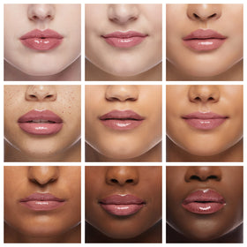 Ruby Kisses ingredient array with coconut, mango, shea, rosehip for nourishment