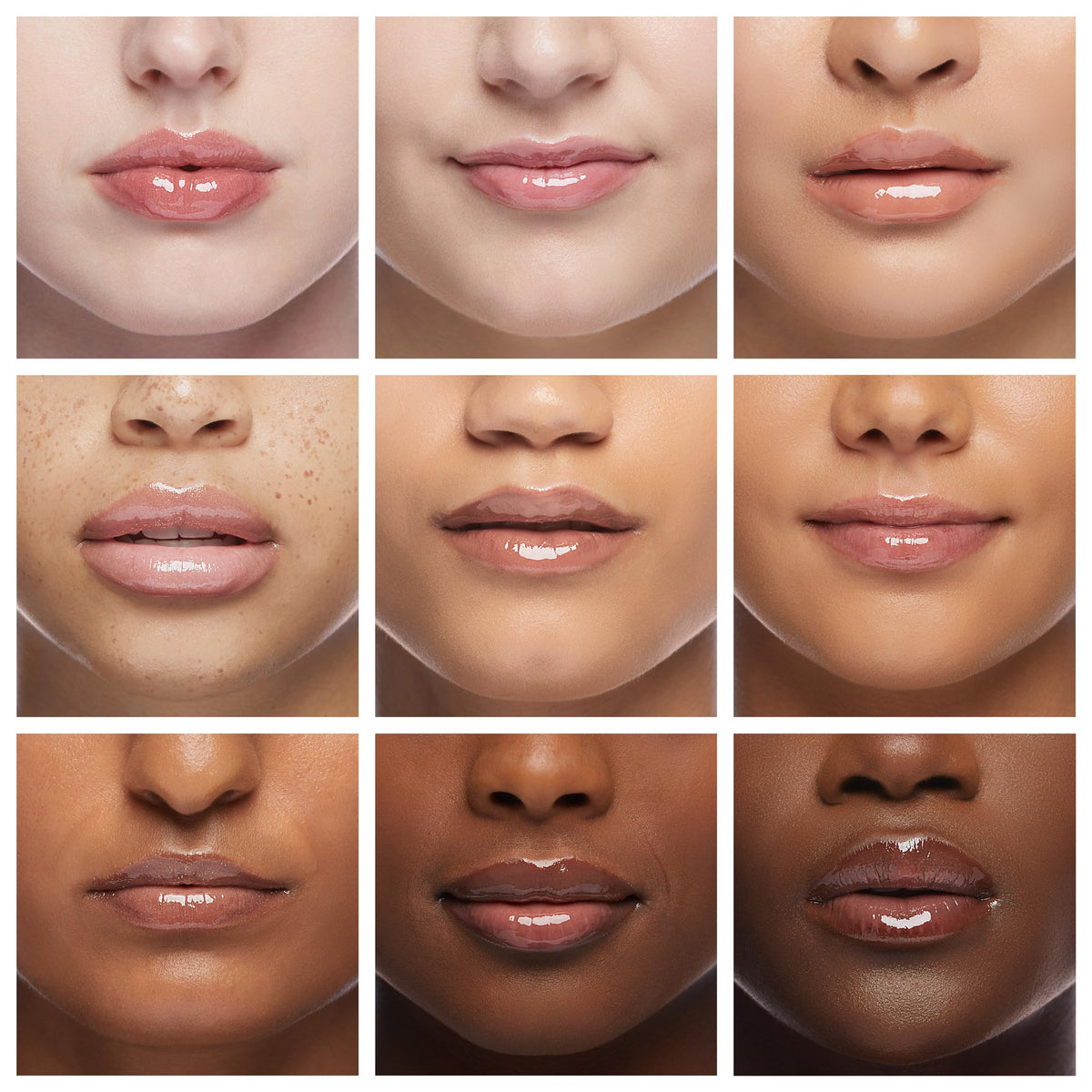 Ruby Kisses lip before and after comparison illustrating healed, hydrated look benefit visible improvement