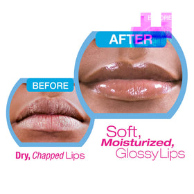 Ruby Kisses tube held in hand showing compact travel-friendly size and convenience