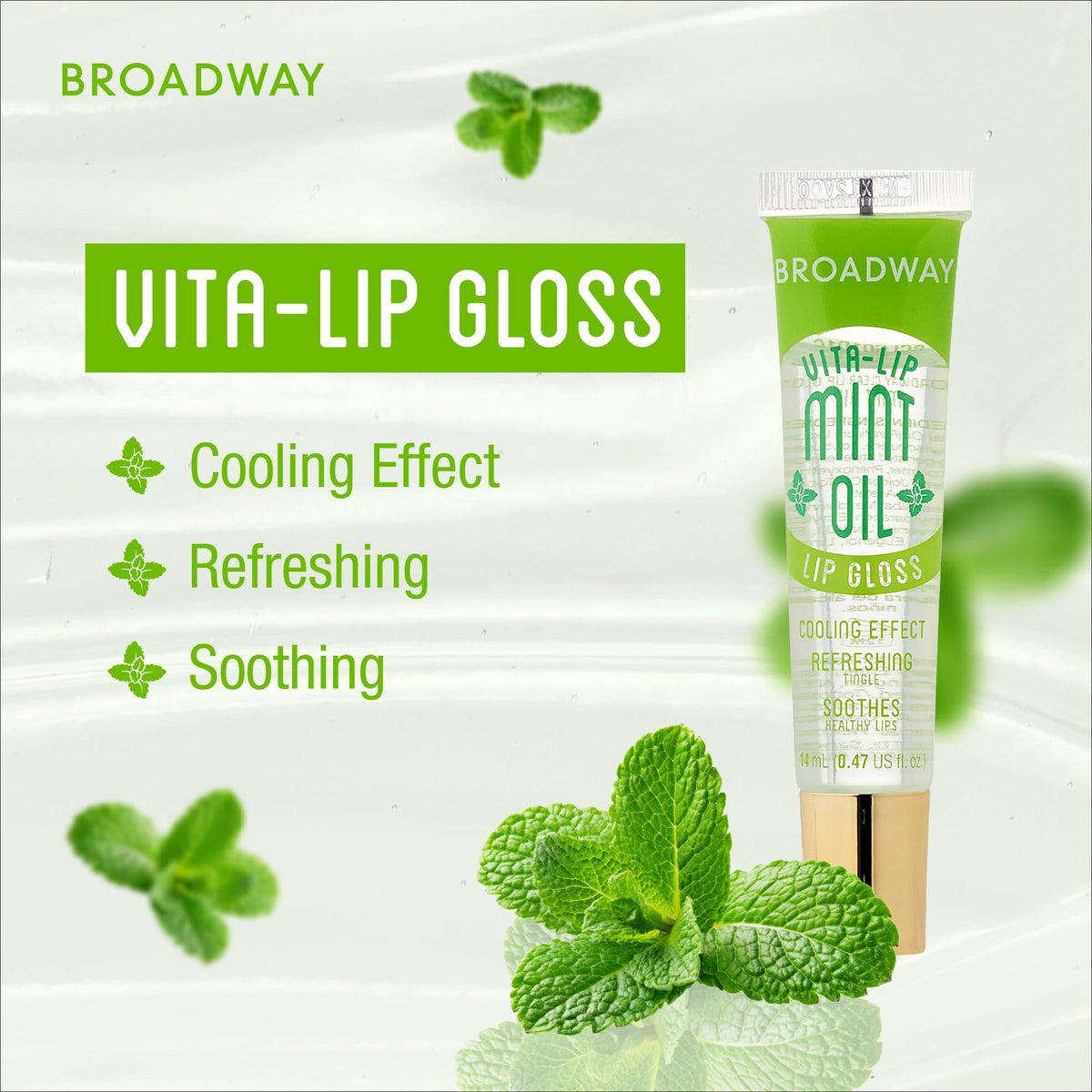 Ruby Kisses texture swipe showing clear gloss shine and smooth moisturizing effect