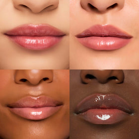 Ruby & Millie lip balm creamy texture swirl demonstrating hydrating finish