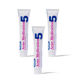 RUGBY LABORATORIES front packaging showing three 1.5 oz tubes and clear labeling benefit