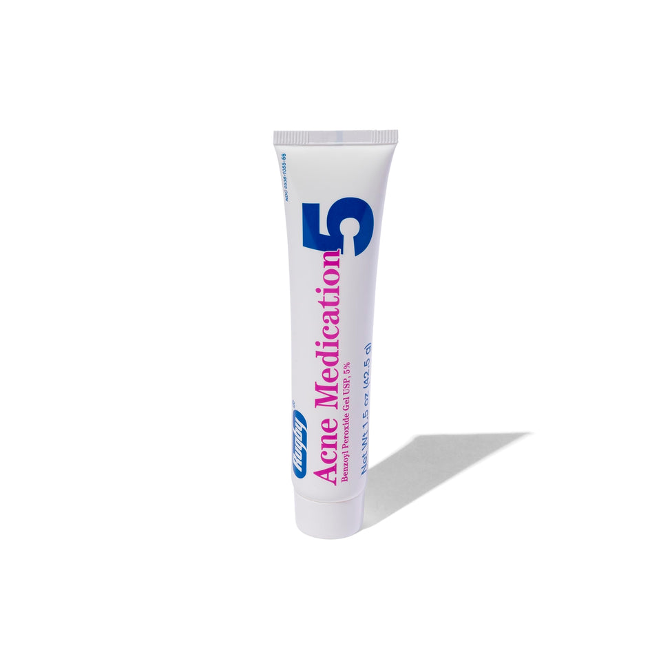 RUGBY LABORATORIES front tube showing product and benefit of clear skin