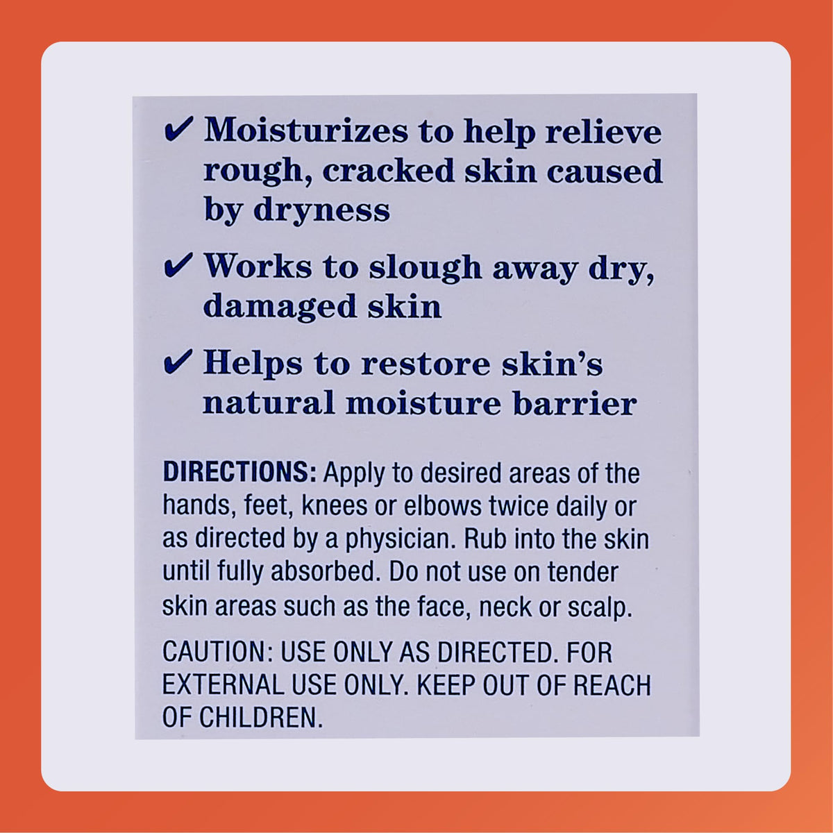 RUGBY LABORATORIES product label and ingredients list, communicates formulation transparency