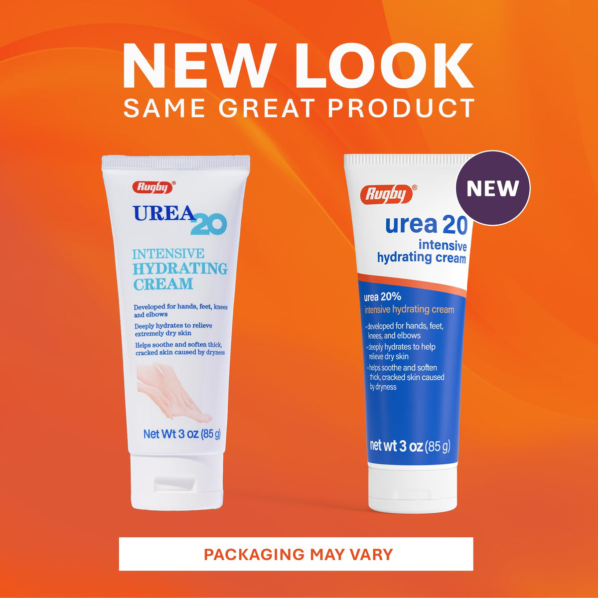 RUGBY LABORATORIES cream texture close-up, illustrates rich hydrating consistency