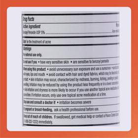Rugby Laboratories bottle in hand to show 8 fl oz size and portability