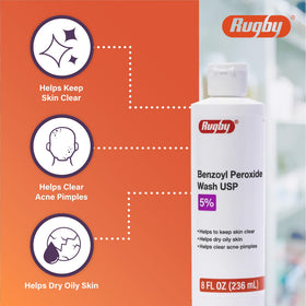 Rugby Laboratories lather texture close-up to show cleansing foam