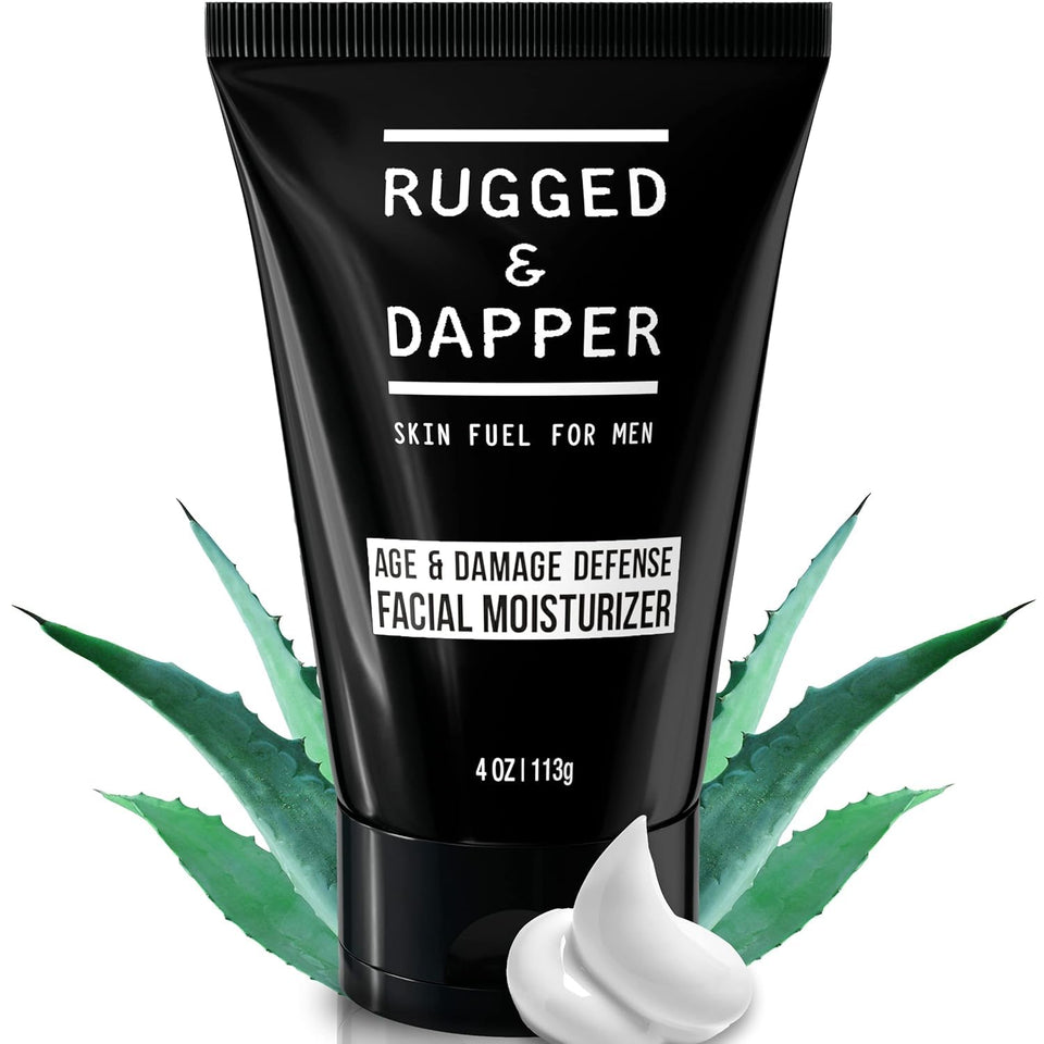RUGGED & DAPPER front packaging showing clean 4oz tube and brand