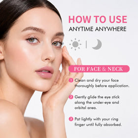 ruklob balm in a purse travel scene, quick touch-ups for luminous skin