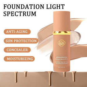 Rulinal dispensed texture close-up highlighting smooth hydrating formula