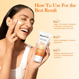 Runivu tube inside travel kit illustrating convenience for daily reapplication