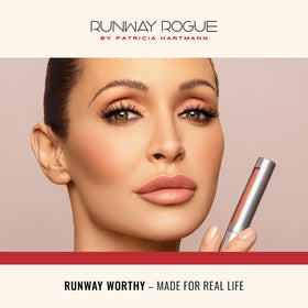 Runway Rogue packaging and box detail showing brand styling and premium presentation